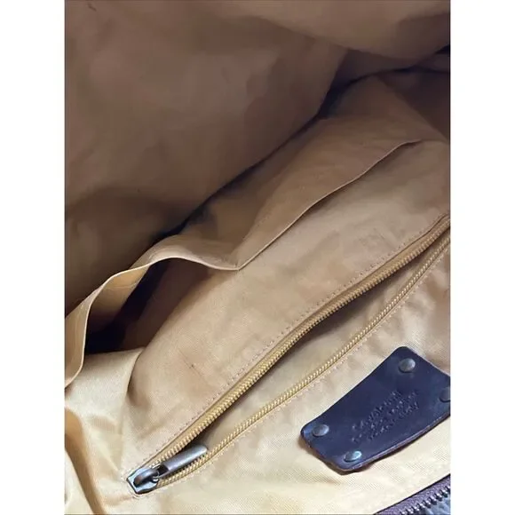 Cavalcanti Cowhide Leather Made in Italy Large tote duffel bag - Picture 14 of 16